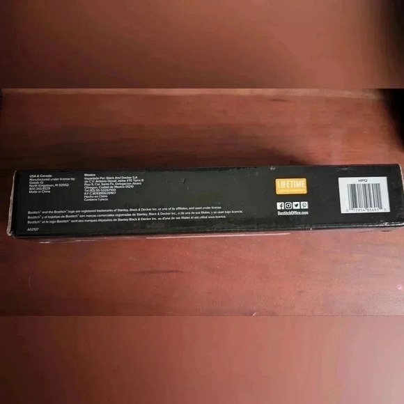 Bostitch Office Premium 3 Hole Punch, 12 Sheet Capacity, Metal, Rubber Base (NWT - Picture 4 of 9